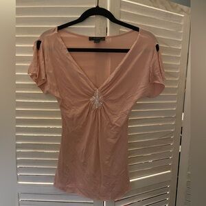 Express Peach Y2kK blouse